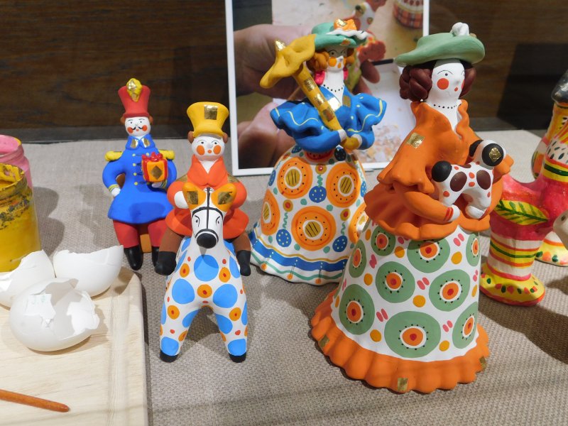Мини музей Дымковская игрушка