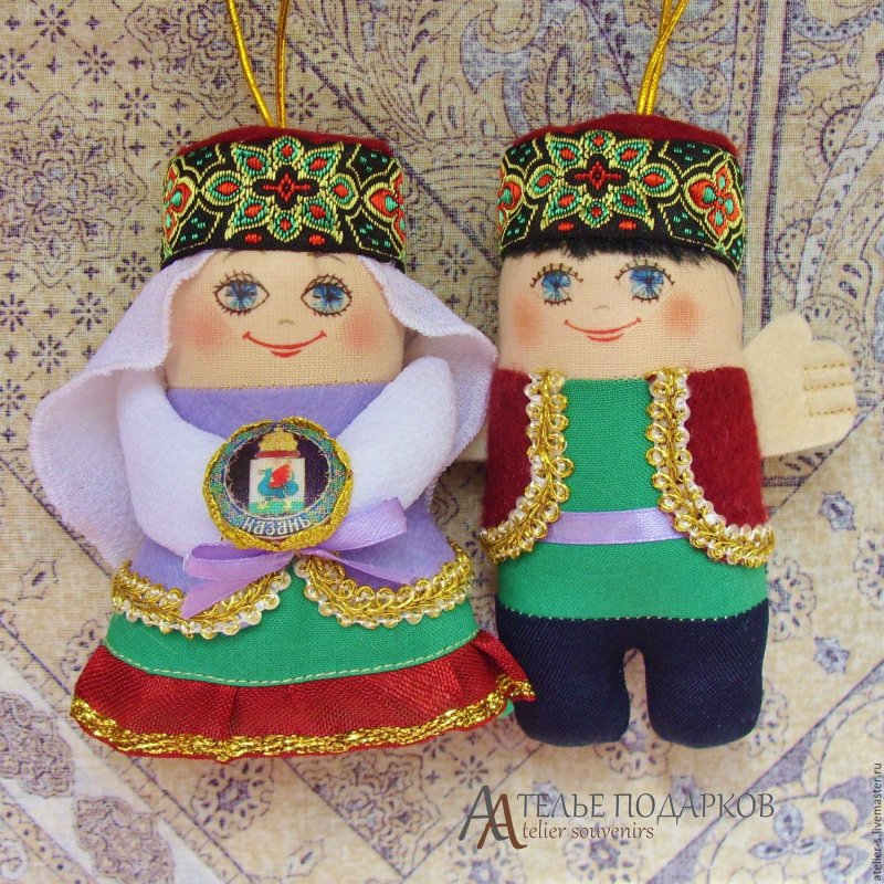 Национальные обереговые куклы Татарская
