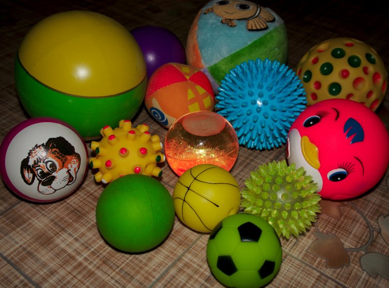 Коллекция мячей