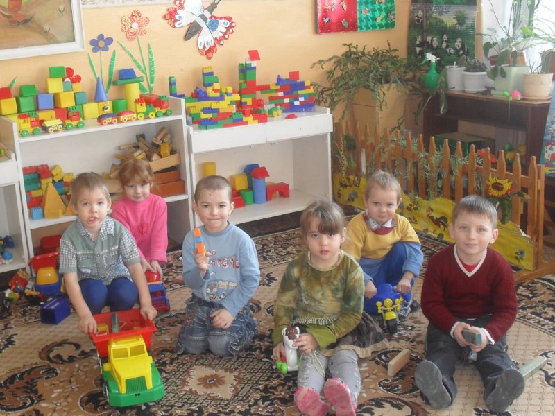 Средняя группа в детском саду