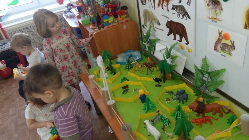 Зоопарк в детском саду