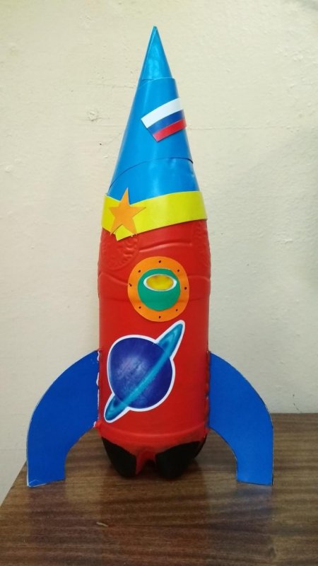 Ракета поделка для детей