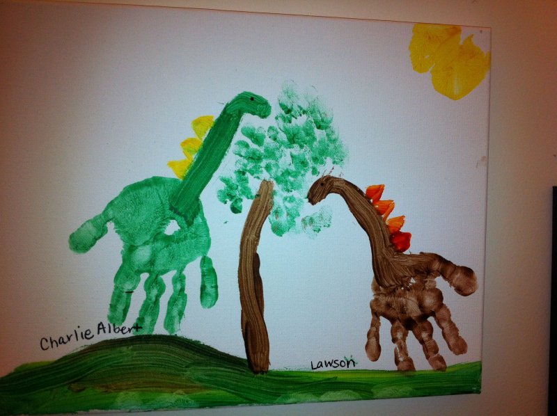 Подделка динозавр