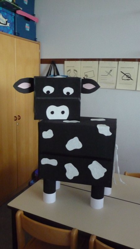 Поделка корова в детский сад