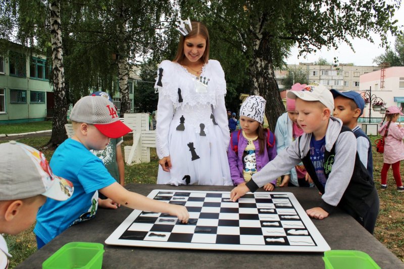 Шахматный турнир в детском саду