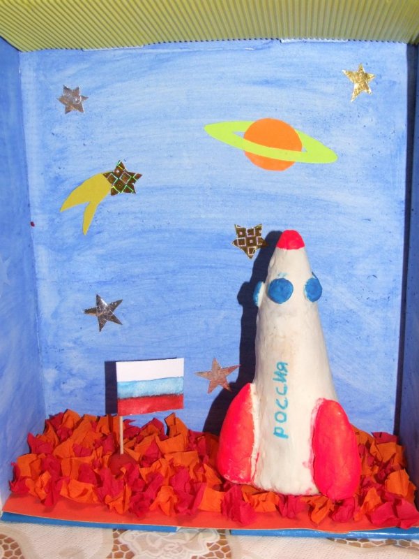 Поделки в детский сад на тему Марса, космоса