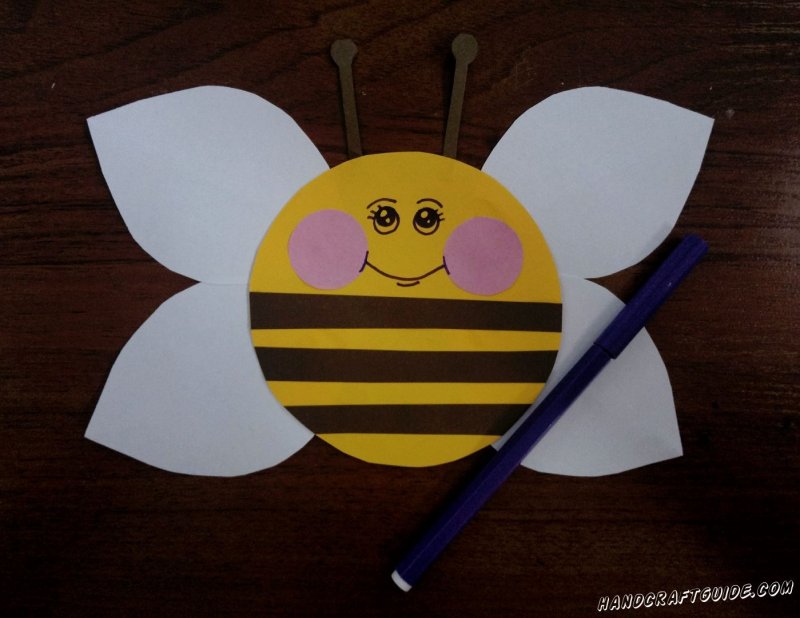 Пчелка поделка для детей 4-5 лет