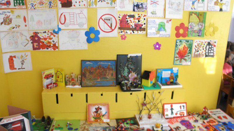 Выставка детского творчества в детском саду