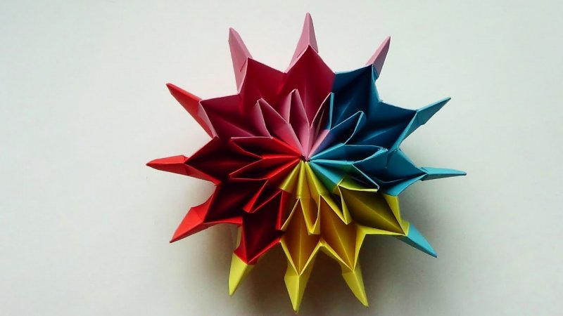 Оригами фейерверк