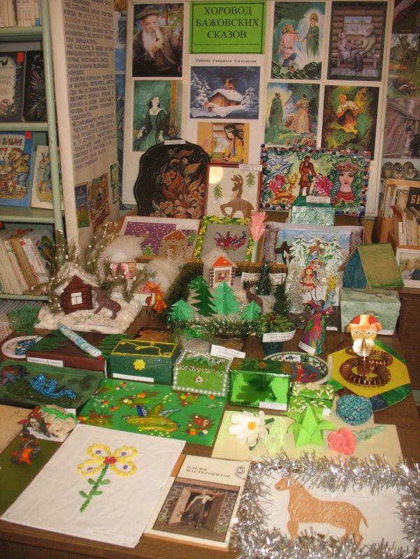 Оформление выставки в детском саду