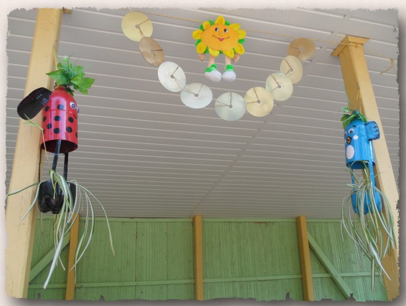 Гирлянды для украшения веранды в детском саду