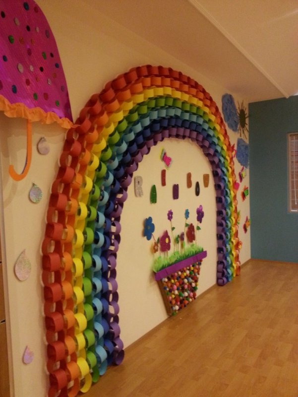 Украшение стен в детском саду своими руками