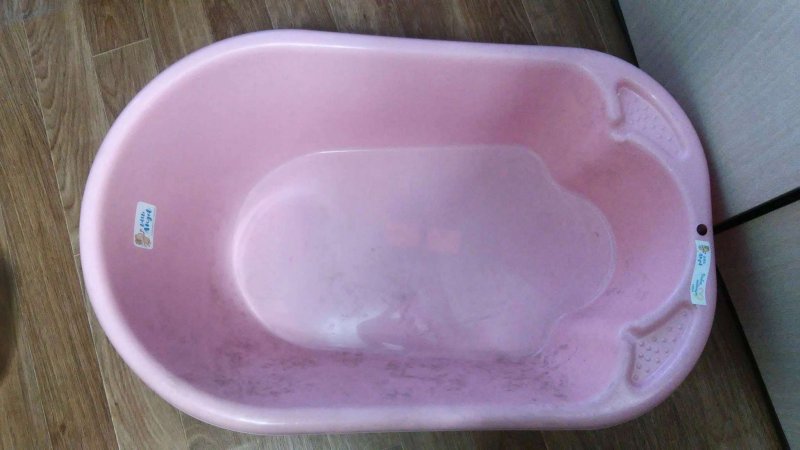 Детская ванночка start 35л розовый пастельный la2103rsp
