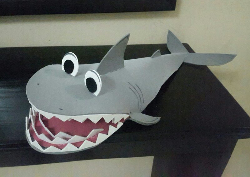 Поделка акула