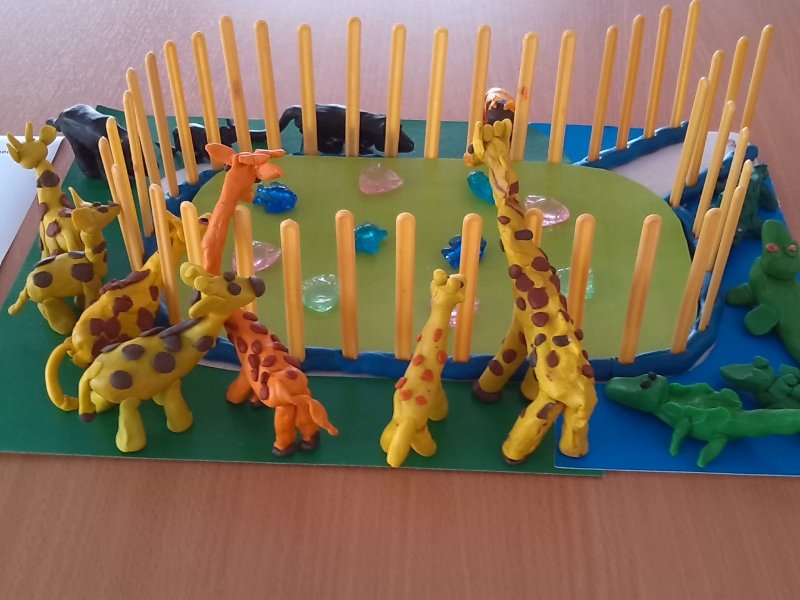 Игра зоопарк для детей в детском саду