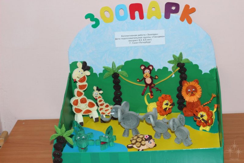 Макет зоопарка для детского сада