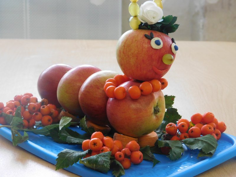 Праздник яблочный спас в детском саду