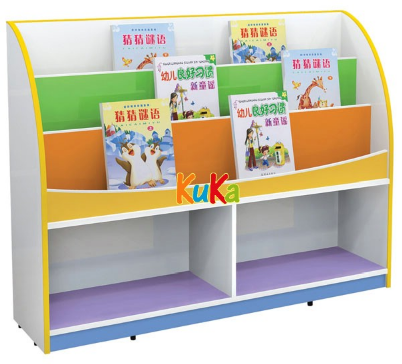Стеллаж для книг в детский сад