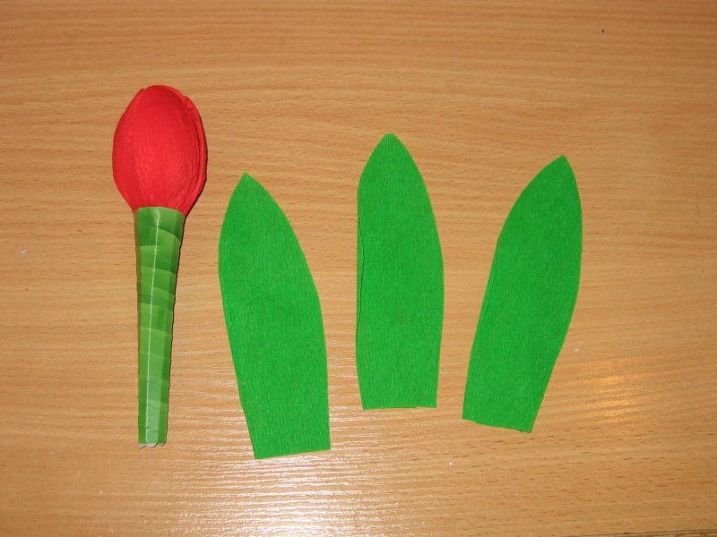 Детские поделки тюльпаны
