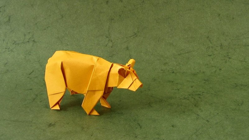 Оригами Дикие животные