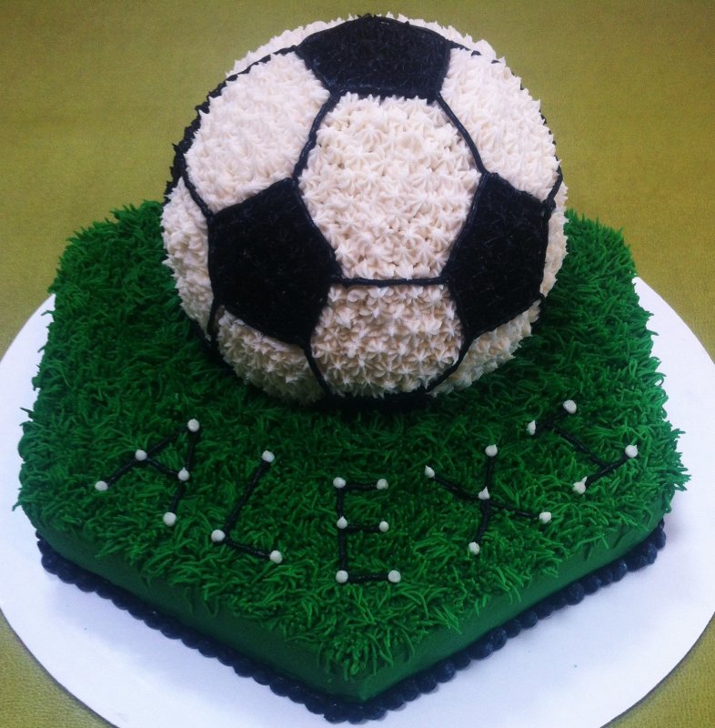 Торт футбольный