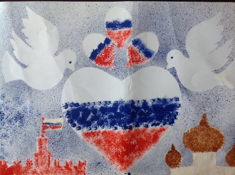 День флага России в детском саду
