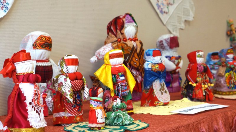 Выставка кукла тряпичная народная кукла