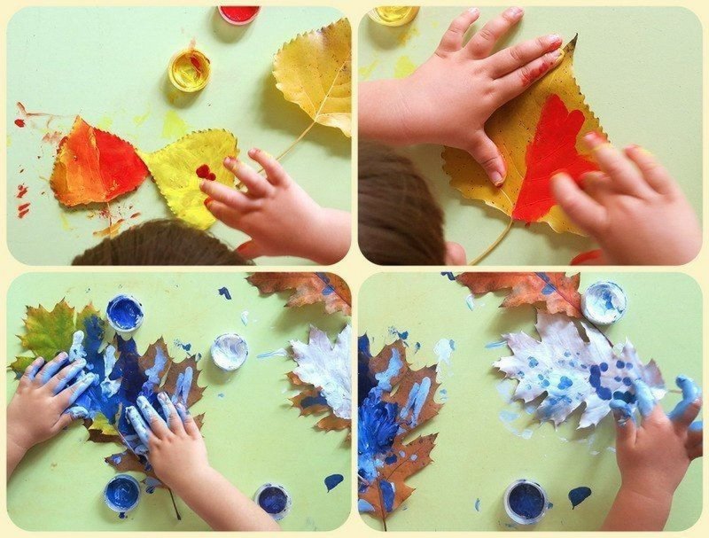 Идеи для творчества с детьми осень