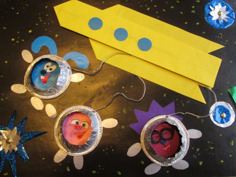 Выставка поделок космос в детском саду
