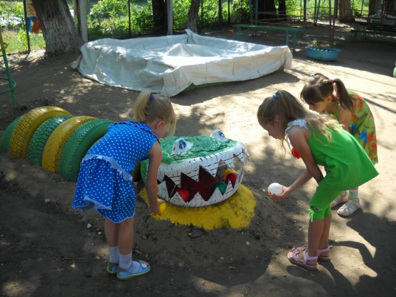 Идеи для детской площадки в садике