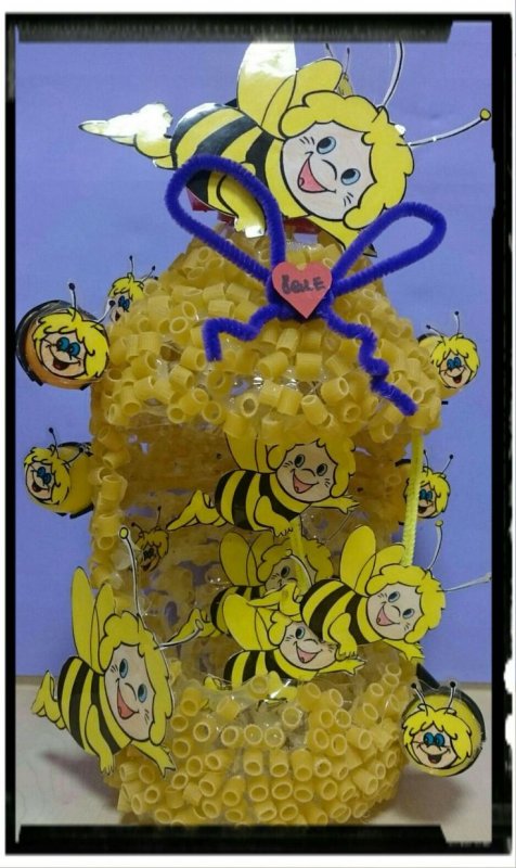 Поделка улей с пчелами своими руками