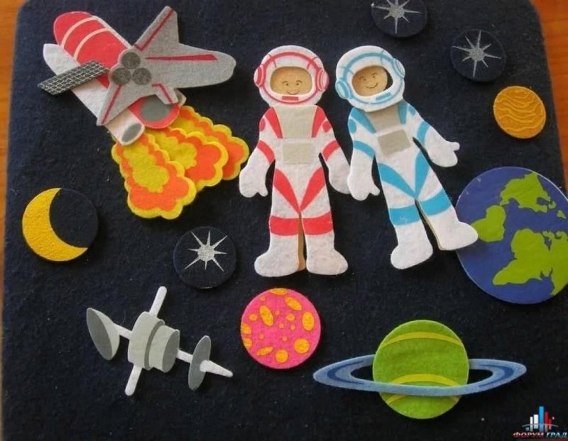 Космонавт поделка для детей