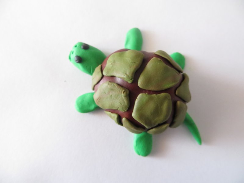 Модульное оригами черепаха