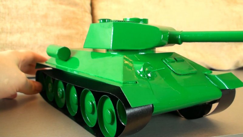 Модель танка своими руками танк т34