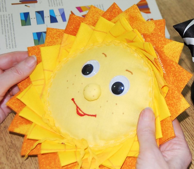 Солнце своими руками для детского сада