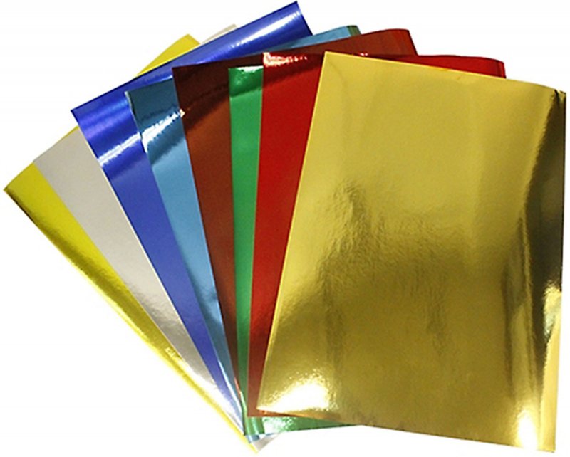 Цветная бумага металлик Bestex, a4, 5 л., 5 цв.