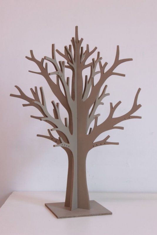 Объемное дерево из картона