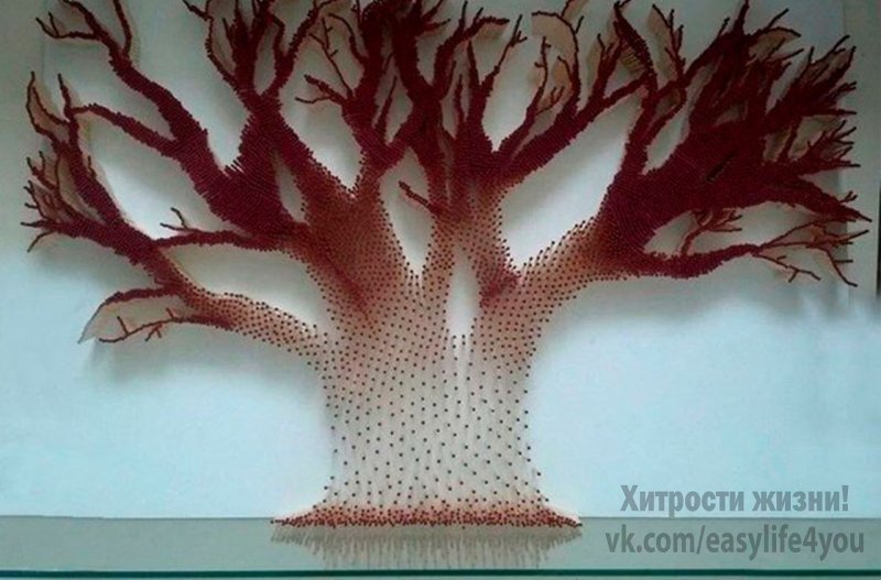 Пластилинография волшебное дерево