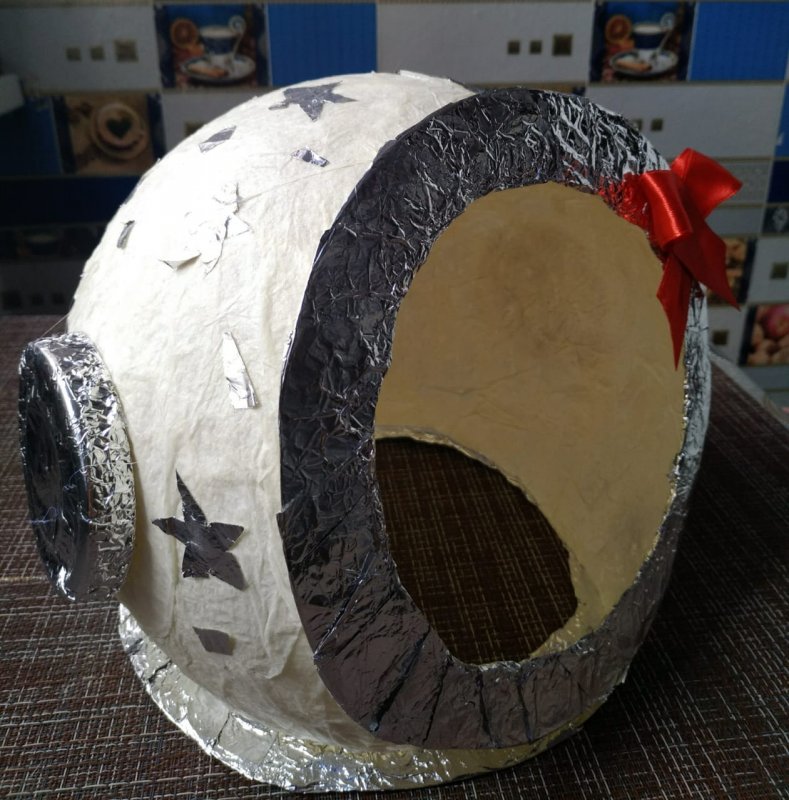 Шлем Космонавта картонный