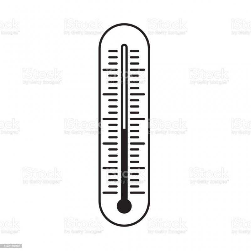 Термометр указатель вектор