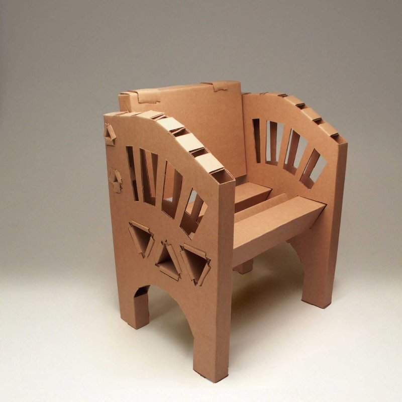 Мебель из гофрокартона от Джейсона Шнейдера