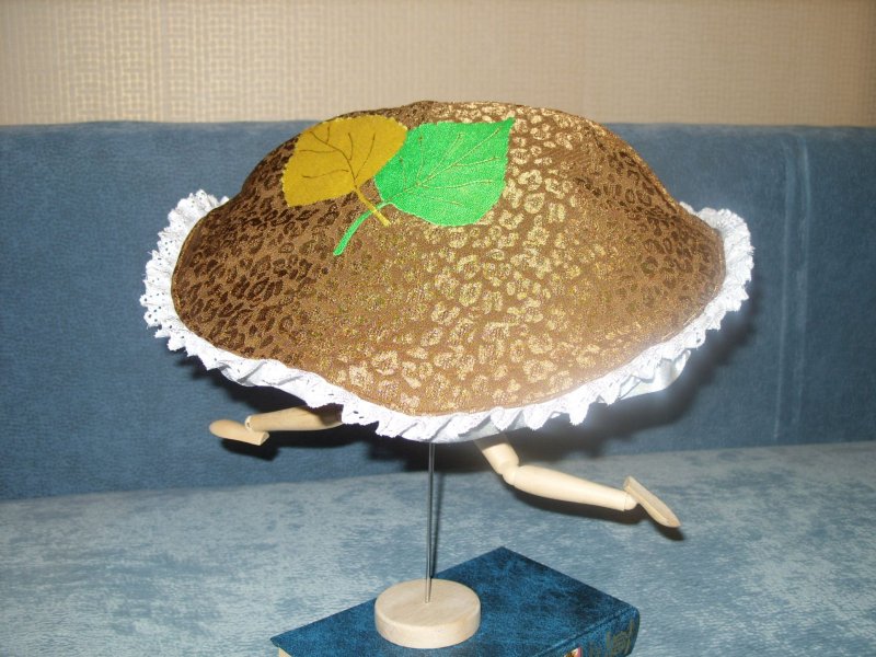Шляпа грибок в детский сад