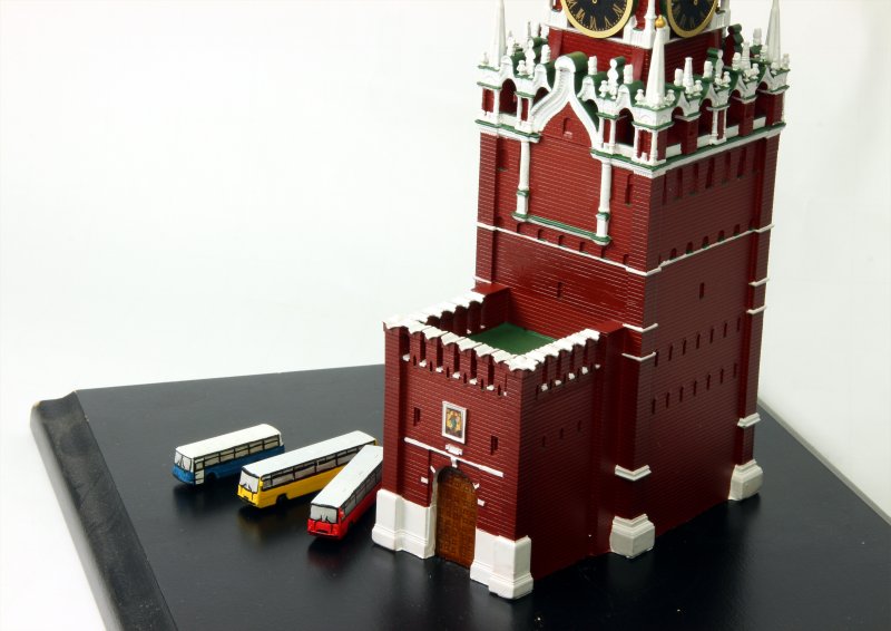 Спасская башня Московский Кремль лего