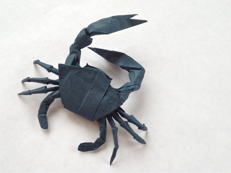 Скорпион поделка из бумаги