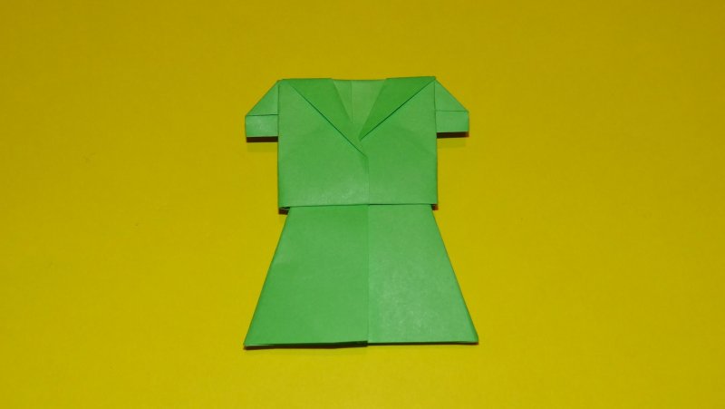 Оригами одежда