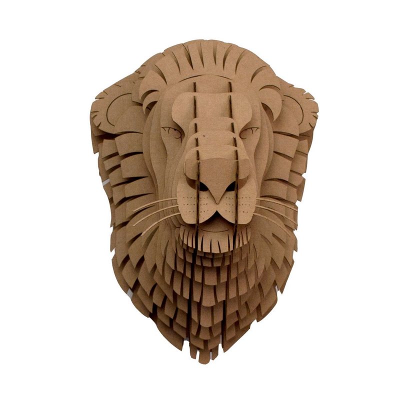 Голова Льва из фанеры