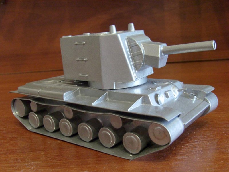 Модели танков из картона