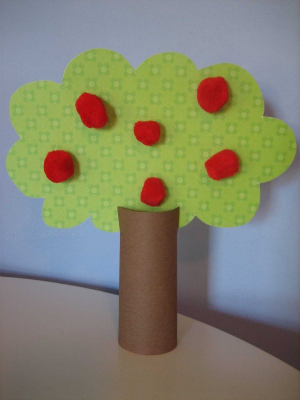 Поделка дерево для детей