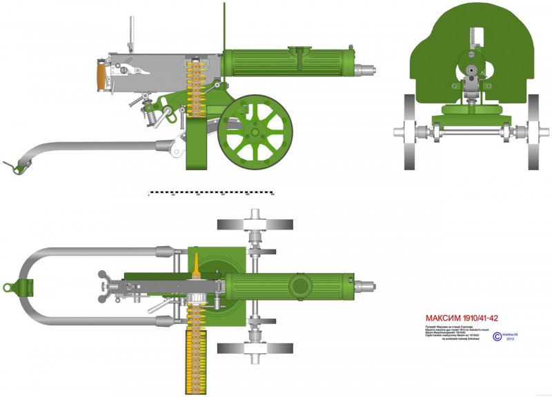 Пулемет Максим 1942