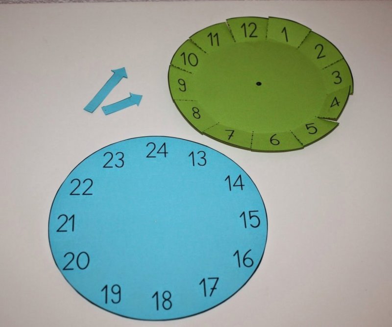 Часы для изучения времени детям